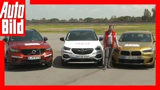 Volvo XC40 vs BMW X2 vs Opel Grandland X (2018) Vergleich/Test/Review