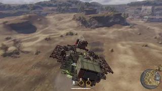 Crossout FLYING GLITCH!!!