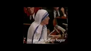 Madre Teresa Nobel de la Paz