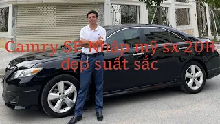 Camry SE 2011 nhập mỹ bản cao nhất xe đẹp nhất anh e yêu cái đẹp liên hệ nhé 0944081182 . 088851000