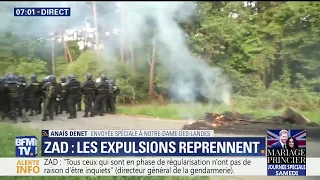 ZAD: près de 2.000 gendarmes mobilisés pour la seconde opération d’expulsion