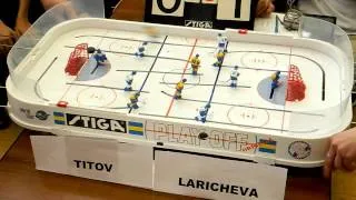 Настольный хоккей. Table Hockey. MoscowCup13. Titov-Laricheva 7