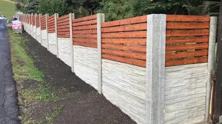 Betonový plot VM Beton