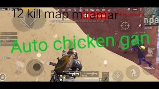 PUBG MOBILE | 12KILL MAP MIRAMAR RANK SQUAD AUTO CHICKEN DINNER