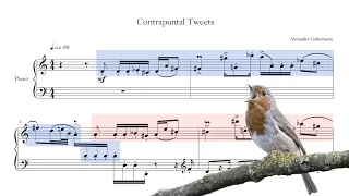 Alexander Liebermann - Contrapuntal Tweets (fugue for piano)