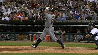 Jim Thome belts home runs number 599 and 600 against the Tigers