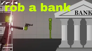 poor man rob a bank for money(melon playground)