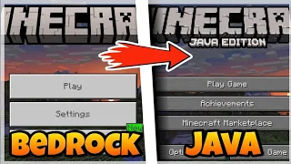 🔥 These 5 Settings Make Your Minecraft PE To Java Edition 😍