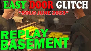 SOLO june 2023 Basement Glitch and The Replay Glitch After New DLC in Cayo Perico Heist GTA Online