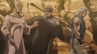 JoJo: Chaka unsheathes Anubis (Eng Dub)