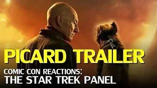 Picard trailer / Star Trek Comic Con Reaction Commentary