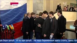Жириновский оскорбил журналистов 18 04 2014