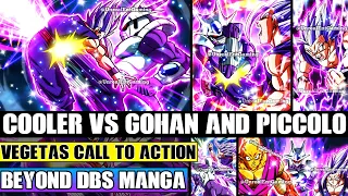 Beyond Dragon Ball Super Cooler Vs Beast Gohan And Orange Piccolo! Vegeta Senses Frieza On Earth