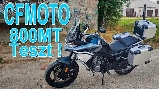 CFMOTO 800MT bemutató/ teszt videó