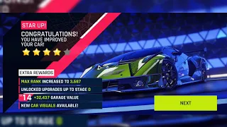 Essenza SCV12 4 star ⭐ Upgrade (Rank 3687) In Asphalt 9