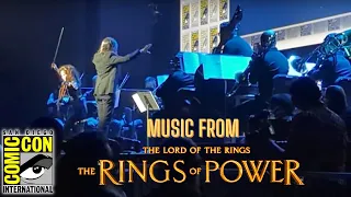 Bear McCreary Conducts for LOTR Rings of Power Panel at SDCC