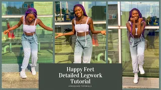 How To Do Happyfeet legwork | Butterfly legwork Tutorial / Dance Tutorial