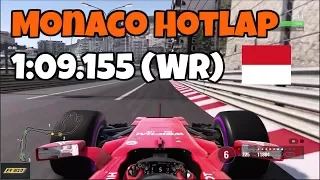 F1 2017 Monaco Hotlap + Setup: 1:09.155 (World Record)
