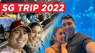 SINGAPORE Tour/Vlog Oct 2022 | PART 1 | OUR FIRST TIME WATCHING F1