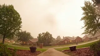 Severe Thunderstorm Time-Lapse in Chandler, TX May 24, 2024