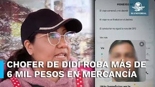 Revendedora del Costco denuncia en redes a conductor de DiDi por robarle pasteles