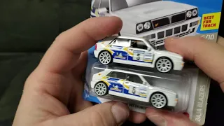 Hot Wheels - Lancia Delta Integrale Rally Race Car: the original inspiration for the Subaru WRX STi