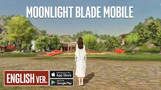 MOONLIGHT BLADE MOBILE Gameplay - Open World MMORPG