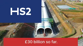 HS2  Chipping Warden 🚝     It has cost £30 billion so far   14/01/2024