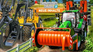 LS22: Neue VOLVO Maschinen, Forstmap und GÜLLE DLC! | Farming Simulator 22 Platinum Edition