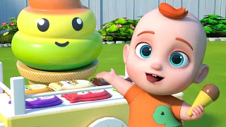 Ice Cream Song + More Children Songs & Cartoons | GoBooBoo Kids Songs & Nursery Rhymes