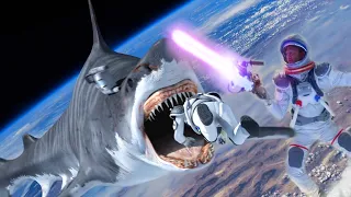 He created special LIGHTSABERS to face the attack of SPACE SHARKS - RECAP