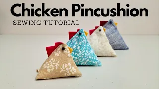 Sew a Chicken Pincushion | Beginner Sewing Tutorial