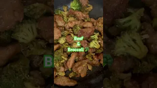 Beef & Broccoli 🥦 #shorts #foodie #foodie #beefandbroccoli