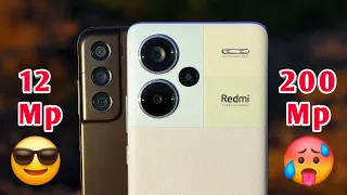 200 mp vs 12mp camera test | redmi note 13 pro plus vs samsung s21 fe 888 camera comparison