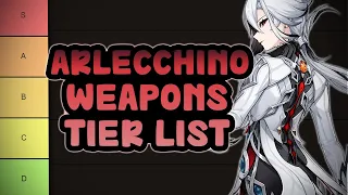 Arlecchino Weapons (Polearms) Tier List | Genshin Impact 4.6