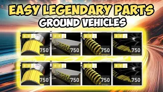 How To Get LEGENDARY PARTS FAST in The Crew Motorfest (ALL GROUND VEHICLES)
