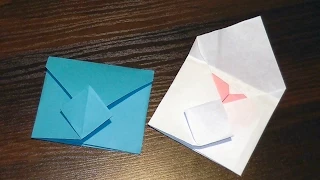 Beautiful origami paper envelope ♡ for beginners