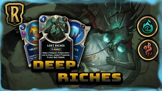 New Fast Deep Deck | Lost Riches, Maokai & Nautilus Deck| Patch 2.3 | Legends of Runeterra