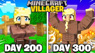 I Survived 300 Days as a Baby Villager