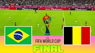 BRAZIL vs BELGIUM - Final FIFA World Cup 2026 | Full Match All Goals