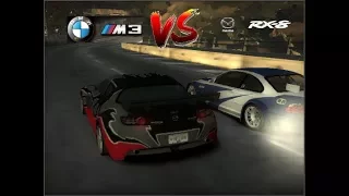 Beating Razor With Izzy's Car BMW M3 GTR Vs Mazda RX8