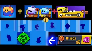 ACCIDENTLY UNLOCKED GALE? HUGE Box opening on NOOB profile in Brawl stars! #1