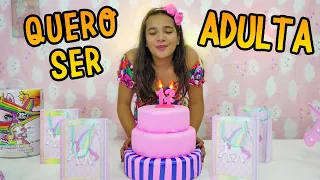 O PEDIDO DE ANIVERSÁRIO - QUERO SER ADULTA! EPISÓDIO 1 - JULIANA BALTAR