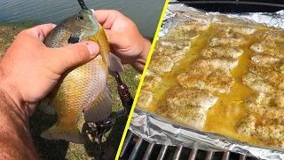 Catch n' Cook Bluegill and Crappie on the Grill