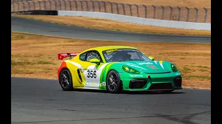 Porsche 718 GT4 Clubsport Comp at Sonoma - 1:38.98 - Lap Record - Jaden Conwright