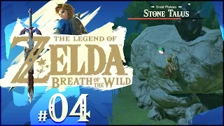 The Legend of Zelda: Breath of the Wild - Part 4 | Stone Talus Boss Battle!