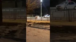 "Погоня задом": водитель "шестерки" сбил сотрудника ДПС в Красноярске