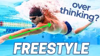 How to swim freestyle | No more overthinking after watching this | *uncomplicated, slo-mo, dryland