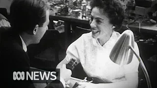 Women take factory jobs to save for a home (1961) | RetroFocus