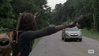 The Walking Dead S10E13 - Michonne as Negan's Right Hand